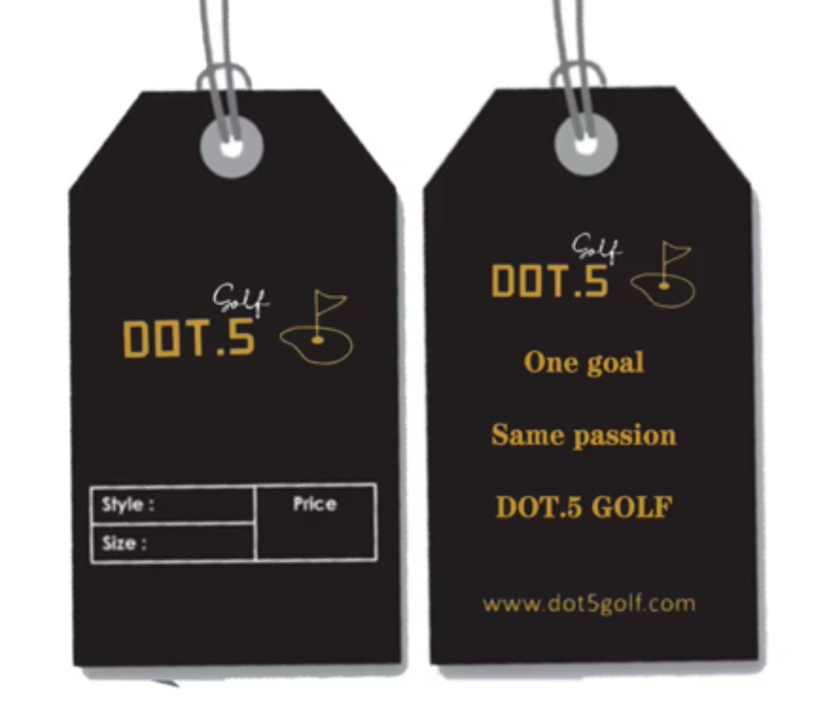 DOT.5 Golf Polo Shirt Black