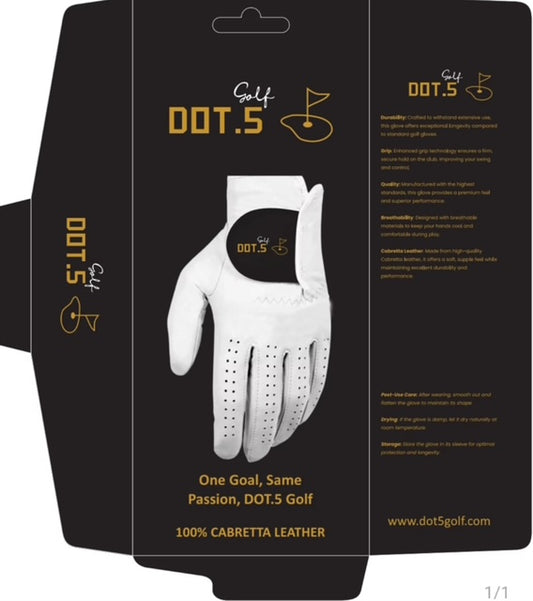 DOT.5  Golf Glove