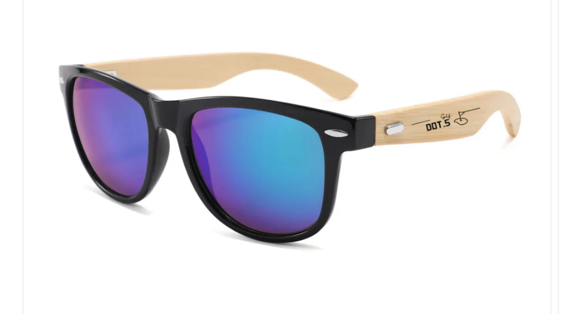 DOT.5 Polarized Bamboo Golf Sunglasses